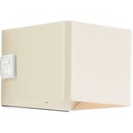 Applique magnétique d'extérieur ISEO rechargeable - Crème - LED - Détecteur - 4W 300lm 3000K USB