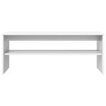 vidaXL Meuble TV Blanc 100 x 35 x 40 cm Bois d'ingénierie