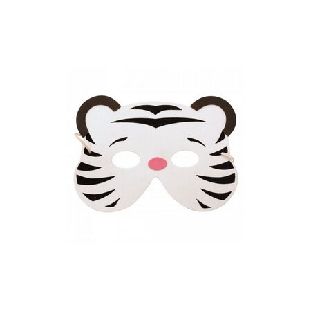 Masque pour enfant Tigre Blanc