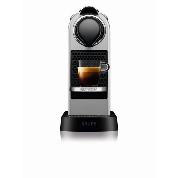 Nespresso citiz machine expresso a capsules silver krups yy4118fd