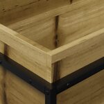 vidaXL Jardinière 60x40x50 cm bois de pin imprégné