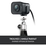Webcam streamcam - fhd - logitech - noir