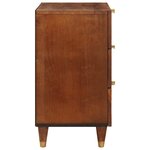 vidaXL Tables de chevet Marron 50 x 33 x 60 cm