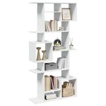 vidaXL Bibliothèque blanc 92x29x188 cm bois d'ingénierie