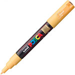 Marqueur Posca PC-1MC abricot pointe extra-fine conique