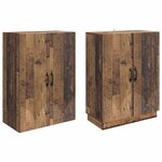 vidaXL Ensemble de Meubles 2 Pièces Bois ancien Bois d'ingénierie