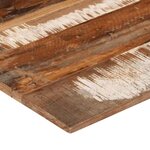 vidaXL Dessus de table rectangulaire 60x80 cm 15-16 mm Bois récupéré