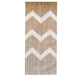 vidaXL Rideau de porte anti-insectes multicolore 200 x 90 cm Bambou