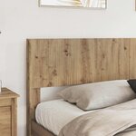 vidaXL Tête de lit Chêne artisanal PB