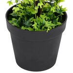 vidaXL Plante de buis artificiel avec pot Vert 100 cm