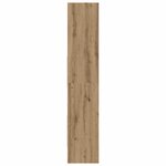 vidaXL Bibliothèque chêne artisanal 60 x 35 x 180 cm Bois d'ingénierie