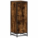 vidaXL Armoire de bain chêne fumé 35x37 5x100cm bois d'ingénierie
