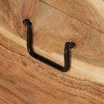 vidaXL Coffre de rangement Bois d'acacia solide