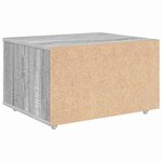 vidaXL Armoire à tiroirs Gris 55 x 45 x 33 5 cm Bois d'ingénierie