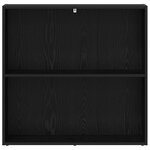 vidaXL Étagère Chêne noir 60 x 30 x 76.5 cm Bois d'ingénierie