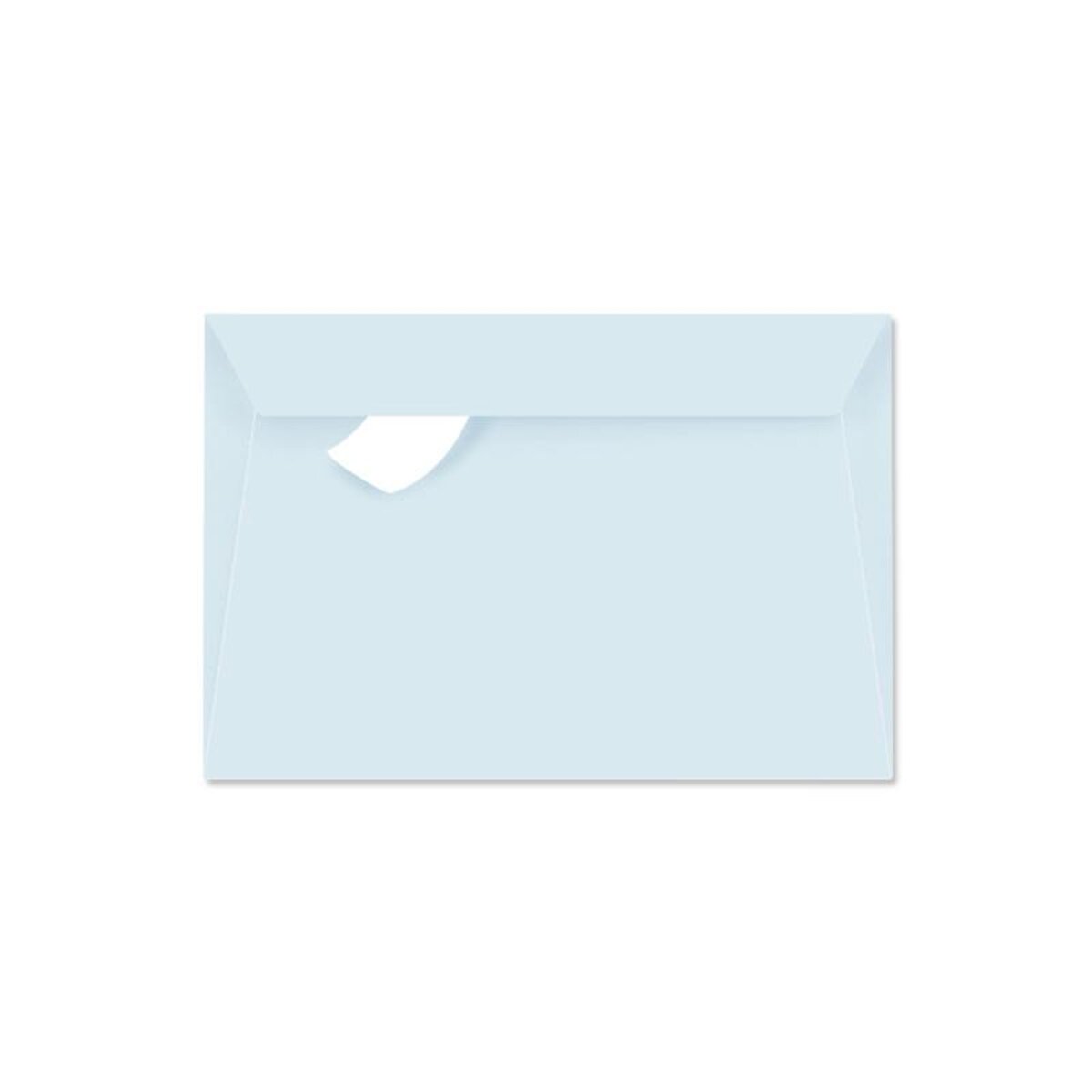 CLAIREFONTAINE Paquet de 20 enveloppes 120g POLLEN 9x14cm. Coloris Blanc