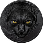 OCELOT Hunters By Night 2 Once Argent Monnaie 10 Dollars Palau 2024