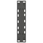 vidaXL Pieds de table basse Anthracite 2 pièces 38 x (42-43) cm Acier
