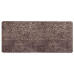 vidaXL Coureur de Tapis MARSA Gris 80 x 200 cm Polyester et PVC