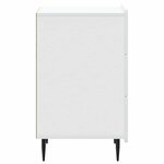vidaXL Cabinet de chevet Blanc 43 x 41 x 68 cm Bois d'ingénierie