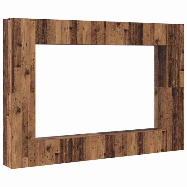 vidaXL Ensemble meuble TV 8 Pièces Bois ancien 100 x 30 x 30 cm