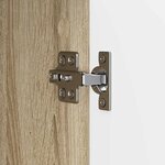 vidaXL Buffet Chêne Sonoma 89 x 34 5 x 80 cm Bois d'ingénierie