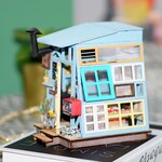 Robotime kit de maquette wooden hut avec lumière led