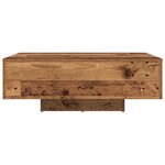 vidaXL Table Basse Bois ancien 85 x 55 x 31 cm Bois d'ingénierie
