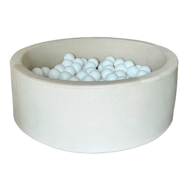 Piscine à balles Trinity 90 cm crème + 200 balles