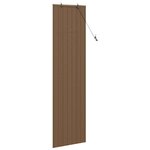 vidaXL Store de Fenêtre Géométrique Marron 60 x 220 cm Bambou