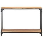 vidaXL Table console 110x30x75 cm Bois solide d'acacia