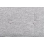 Banquette pouf tabouret meuble banc 2 Pièces jacinthe d'eau gris 3002178