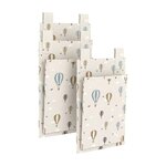 Flexa DAWN Poches de rangement pour lit Motif montgolfieres