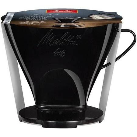 MELITTA Porte-filtre a café 1x6 - Noir