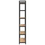 vidaXL Bibliothèque chêne artisanal 80 x 30 x 188 cm Bois d'ingénierie