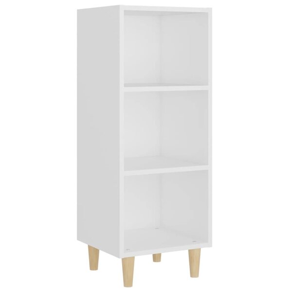 vidaXL Buffet Blanc 34 5x32 5x90 cm Bois d'ingénierie
