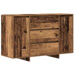vidaXL Buffet Bois ancien 120 x 41 x 75 cm Bois d'ingénierie