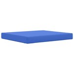 vidaXL Coussin de canapé d'extérieur 2 Pièces Bleu royal Polyester