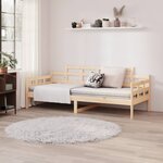 vidaXL Lit de jour sans matelas bois de pin massif 90x190 cm