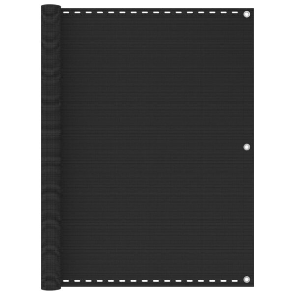 vidaXL Écran de balcon Anthracite 120x400 cm PEHD