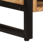 vidaXL Casier à vin pour 16 bouteilles Bois de manguier massif