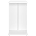 vidaXL Table d'appoint Blanc 50x30x50 cm Bois d’ingénierie