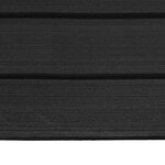 vidaXL Tapis de bateau Rayé Gris foncé et noir 240 x 90 cm EVA