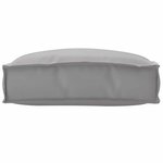 vidaXL Coussin pour assise de palette Gris 50 x 50 x 12 cm