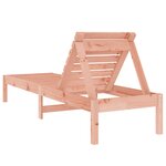 vidaXL Chaise longue 199 5x60x74 cm bois massif de douglas