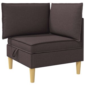 vidaXL Sofa avec rangement Tissu