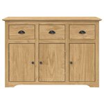 vidaXL Buffet BODO Marron miel 115 5 x 44 x 80 cm Bois d'ingénierie