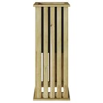 vidaXL Jardinière Marron 33 x 33 x 85 cm Pin imprégné