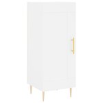 vidaXL Buffet blanc 34 5x34x90 cm bois d'ingénierie