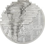Monnaie ELEPHANT Reconstruction 2 Oz Argent 10$ Cook Islands 2024 (PRÉCOMMANDE)